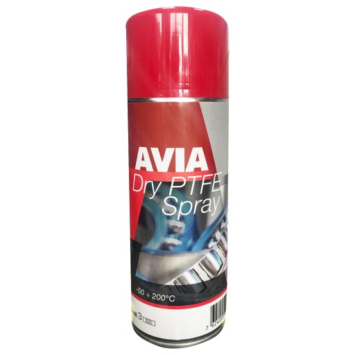 SUCHY SMAR AVIA DRY PTFE SPRAY 400 ml teflonowy