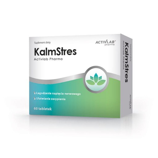 KalmStres 60 tabletek SEN STRES UKŁAD NERWOWY