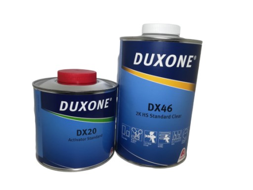 DUXONE DX46 + DX20 LAKIER 2K HS + UTWARDZACZ 1.5L