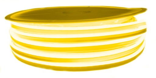 NEON LED FLEX 12V Taśma LED ŻÓŁTY IP67
