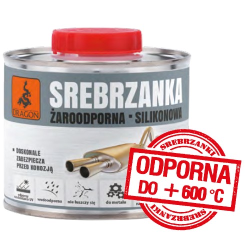 SREBRZANKA ŻAROODPORNA SILIKONOWA 0,2L DRAGON