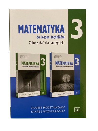 Matematyka KL. 3 PAZDRO zbiór zadań NAUCZYCIELA OE