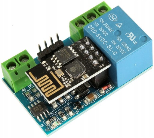 Moduł Przekaźnika Sterownie WIFI ESP8266 ESP-01 5V
