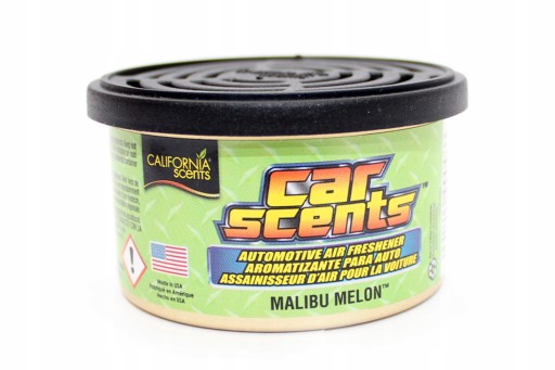 CALIFORNIA CAR SCENTS zapach MALIBU MELON MELONOWY