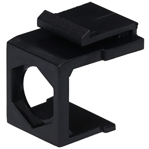 Moduł Keystone Adapter mocowania do złącz czarny