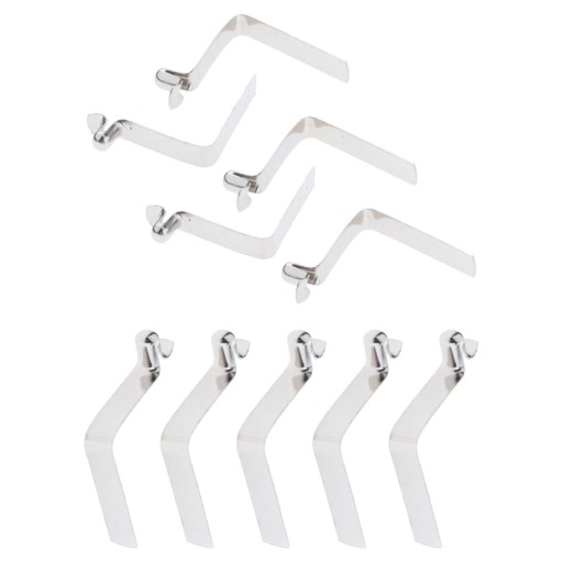 10 sztuk zatrzasków sprężynowych przycisk pojedynczy pin