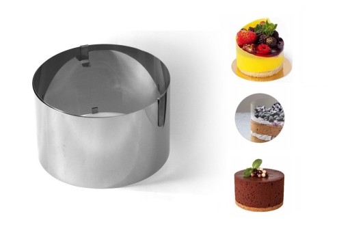 OPASKA NA TORT TORTA OBRĘCZ FORMA DO CIASTA 12cm