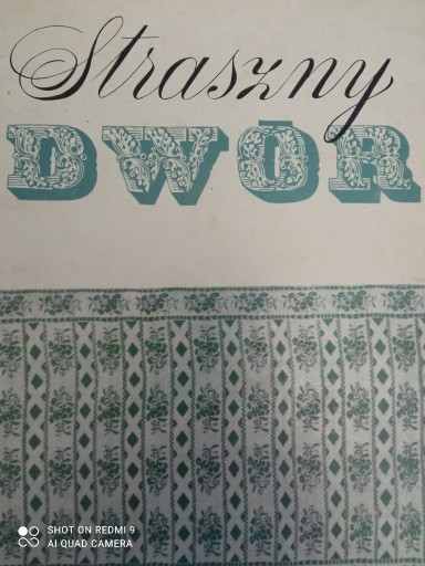 STRASZNY DWÓR 1966 TEATR WIELKI program