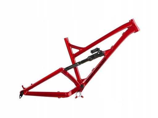 Rama DARTMOOR BLACKBIRD 29' bez dampera skok 160mm L red devil