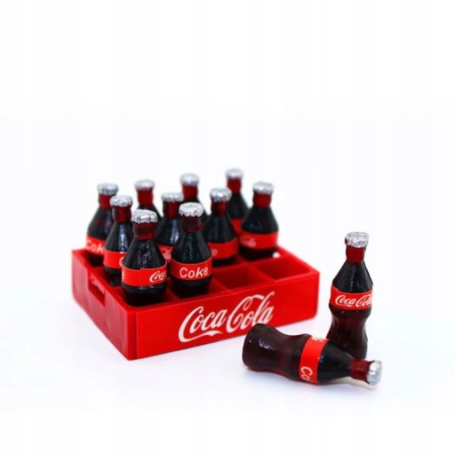Mini Cola miniaturowe akcesoria do domku dla lalek