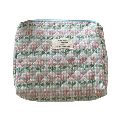 Versatile Toiletry Bag Make up Case Smooth Style D