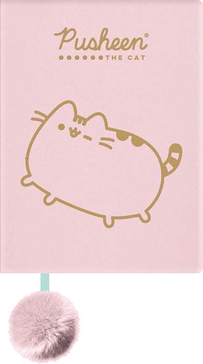 Pamiętnik Pluszowy z Pomponem Pusheen The Cat A5 Mięciutki Notes Majewski
