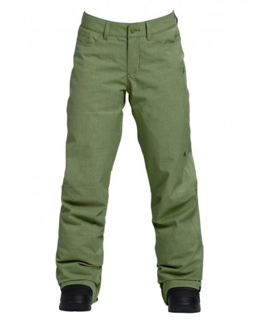 BURTON WMS FLY PANT CLOVER HEATHER M