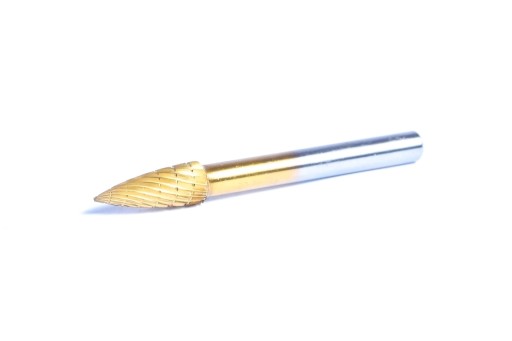 PILNIK OBROTOWY DO METALU ŁUKOWY OSTRY 8MM G TiN