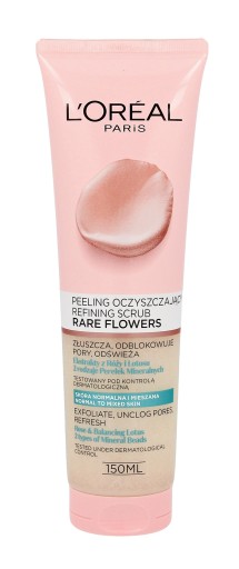 Loreal Skin Ekspert Peeling oczyszczający Rare Flowers do skóry normalnej i
