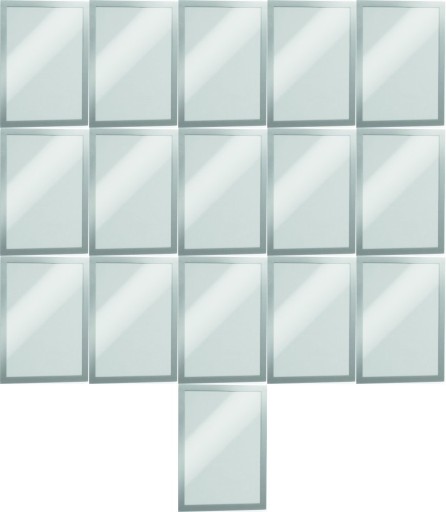 32 x Ramka informacyjna samoprzylepna A4 Durable
