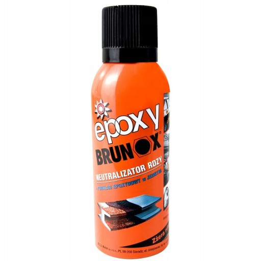 BRUNOX EPOXY SPRAY 150ml -ŚRODEK NA RDZĘ I PODKŁAD