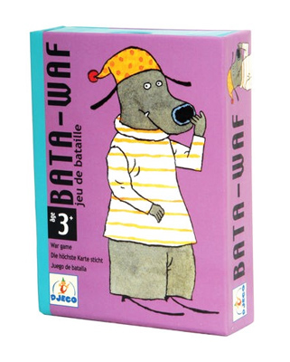 DJECO Gra karciana BATA-WAF - gra w wojnę od 3 lat