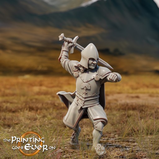 Perry Knight of Gonthan The Printing Goes Ever On