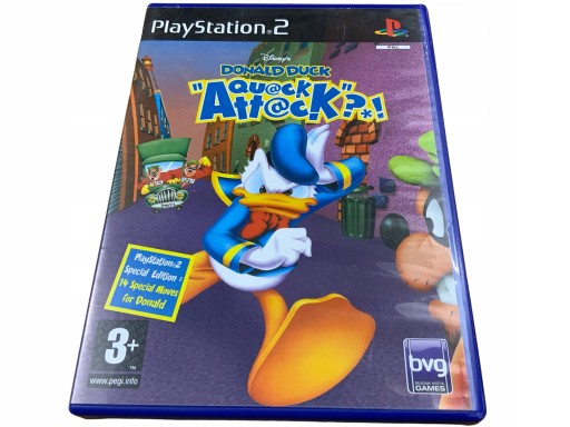 DONALD DUCK QUACK ATTACK płyta bdb+ PS2