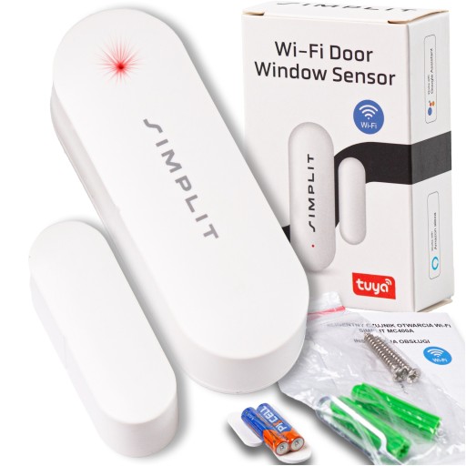 CZUJNIK OTWARCIA DRZWI OKNA ALARM SMART SIMPLIT