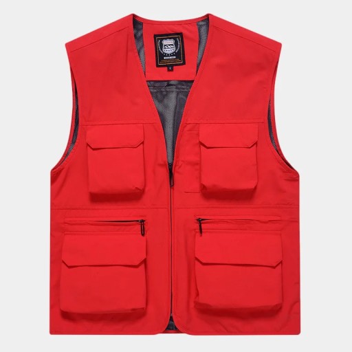 Men's Outdoor Spring Summer Mesh Vest Mens Multi-p