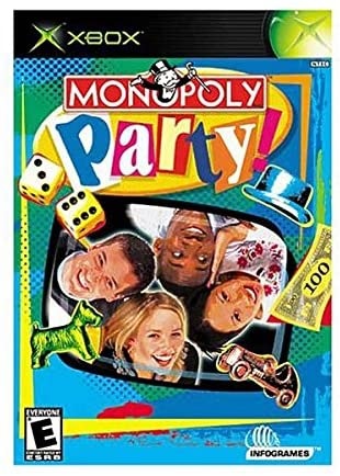 Gra towarzyska MONOPOLY PARTY ekonimiczna XBOX CLASSIC