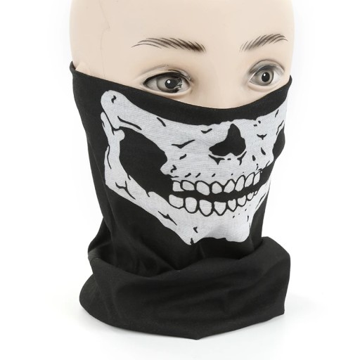 Cycling Face Mask Skull Clown Halloween Scarf Men Windproof Warm Headband