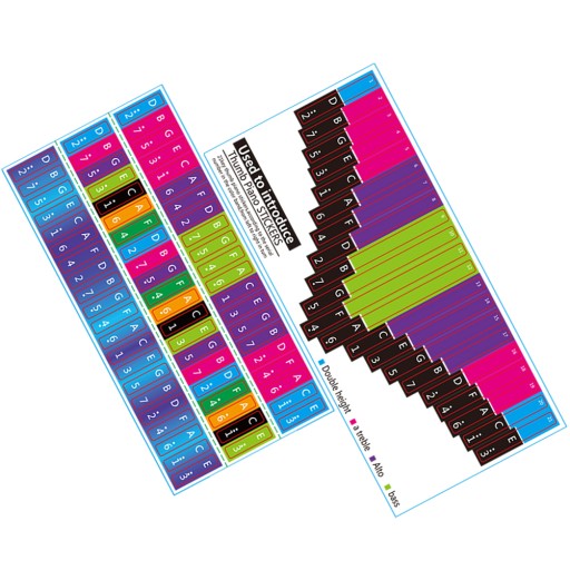 NAKLEJKI MORPHIE PORTABLE 21 KEY KALIMBA NOTE