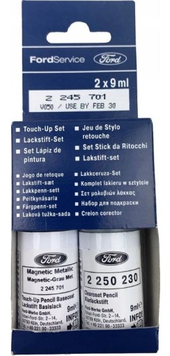 FORD FARBA DO POPRAWEK MAGNETIC METALLIC 2X9ML OE