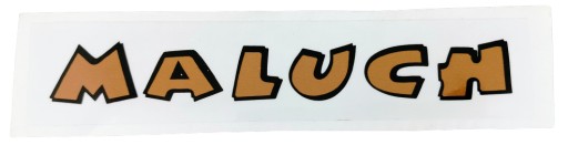 NAKLEJKA FIAT 126P MALUCH KASZLAK EMBLEMAT