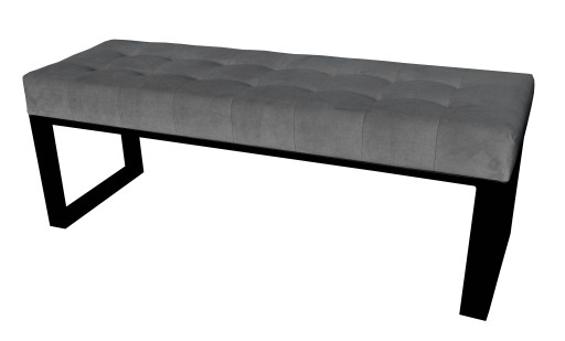 Ławka loft industrial 100 cm LUNA 2 przeszycia