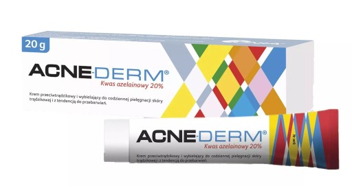 ACNE DERM acnederm kwas azelainowy 20% TRĄDZIK 20g