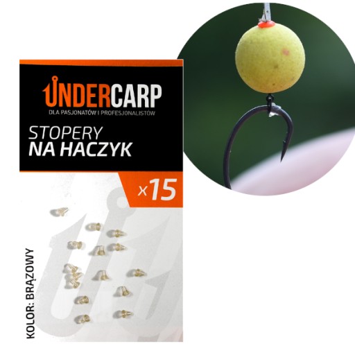 UNDERCARP STOPERY NA HACZYK BRĄZOWE