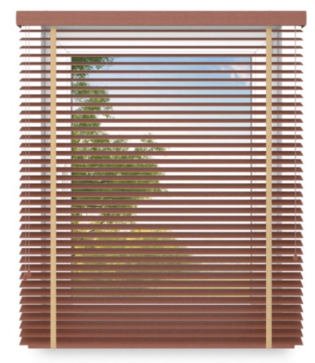 Solidna Bambusowa Żaluzja 50mm 180x120cm Na Wymiar
