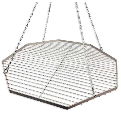 Trójnóg ogrodowy Ruszt nierdzewny 70cm INOX Ognisko Palenisko Grill