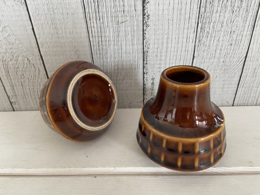 Wazonik porcelit PRUSZKÓW kafelki kwadraty IRKA