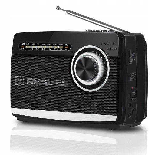 Radio sieciowo-bateryjne FM/AM/SW REAL-EL X-510