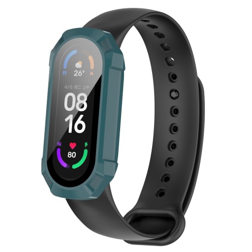 ETUI 2W1 + SZKŁO DO XIAOMI MI BAND 4/5/6