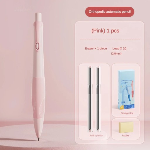 1 pcs primary school students non-toxic automatic pencil continuous core