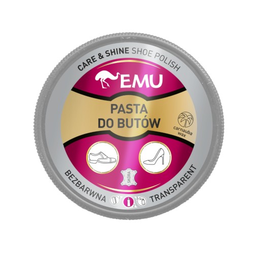 EMU Pasta do butów w puszce BEZBARWNA 50 ml