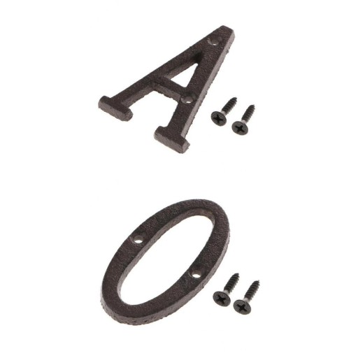 3x Metal Dom Tablica Naklejka