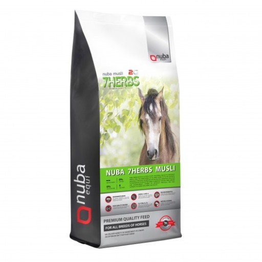 Nuba Equi 7 Herbs Musli 2G 20 kg bez owsa ziołowe