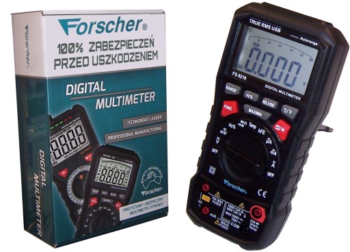 Multimetr True Rms USB Automat FORSCHER FS8218