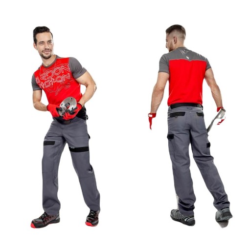 Spodnie Robocze do Pasa Męskie Ardon Cool Trend 54
