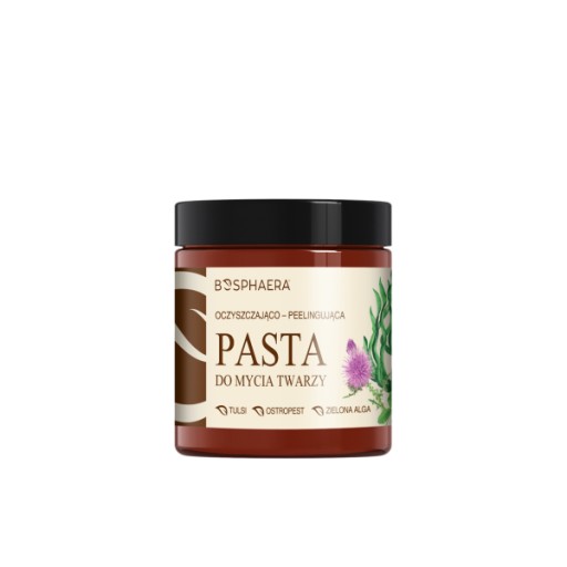 Bosphaera Pasta oczyszczająco-peelingująca do mycia twarzy 100 g