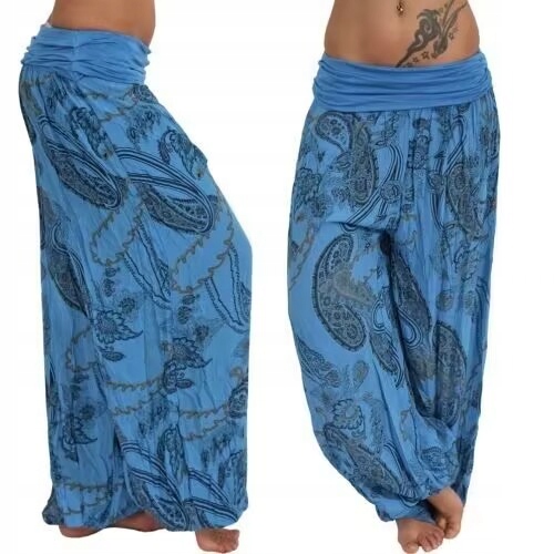 SPODNIE DAMSKIE ALLADYNKI BOHO Bohemia LUŹNE,5XL