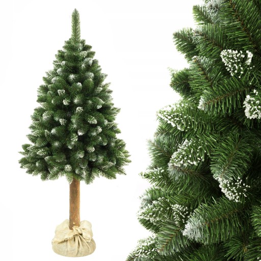 CHOINKA SZTUCZNA SOSNA DIAMENTOWA NA PNIU 210 CM