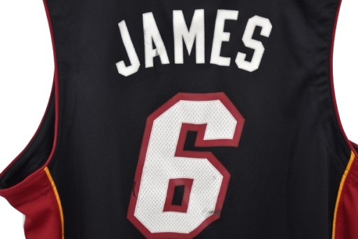 Adidas Miami Heat Lebron James koszulka chłopiec LB 14 164 NBA
