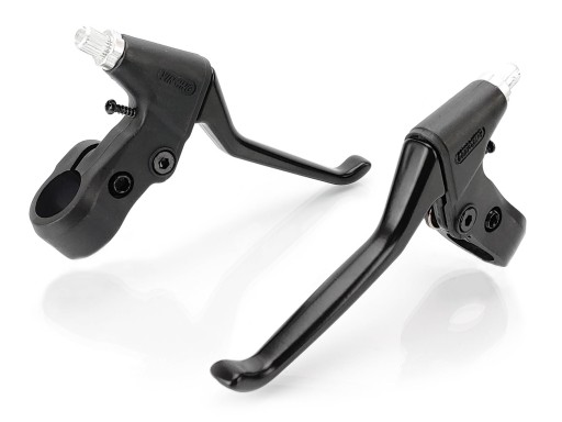 Dźwignie hamulcowe mechaniczne na linkę do hamulców V-brake - KOMPLET